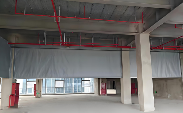 平利防火布挡烟垂壁