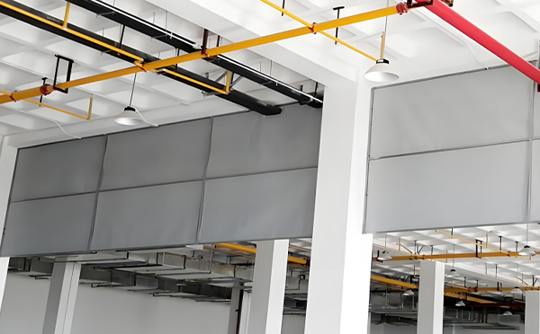 商场防烟分区常闭节点:平利挡烟垂壁高度与控制器接线图解 商场防烟分区常闭节点:平利挡烟垂壁高度与控制器接线图解